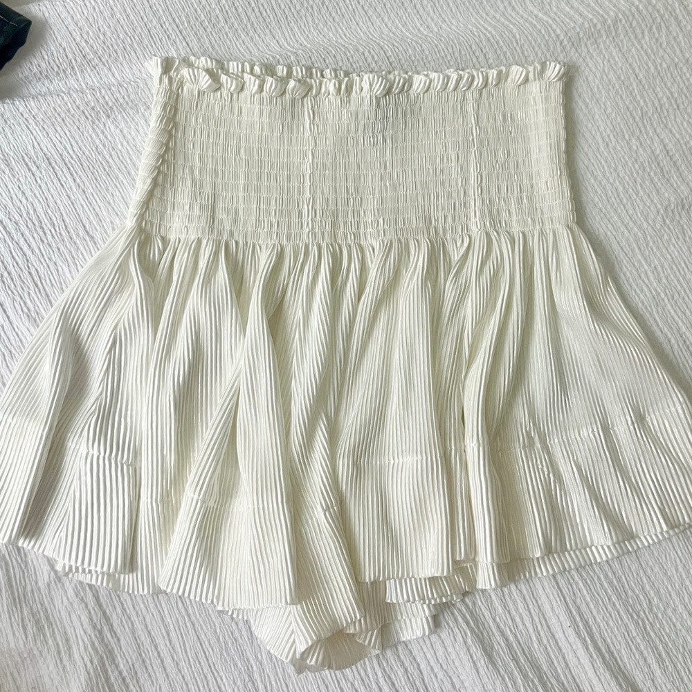 Queen of Sparkles White/Cream Swing Short